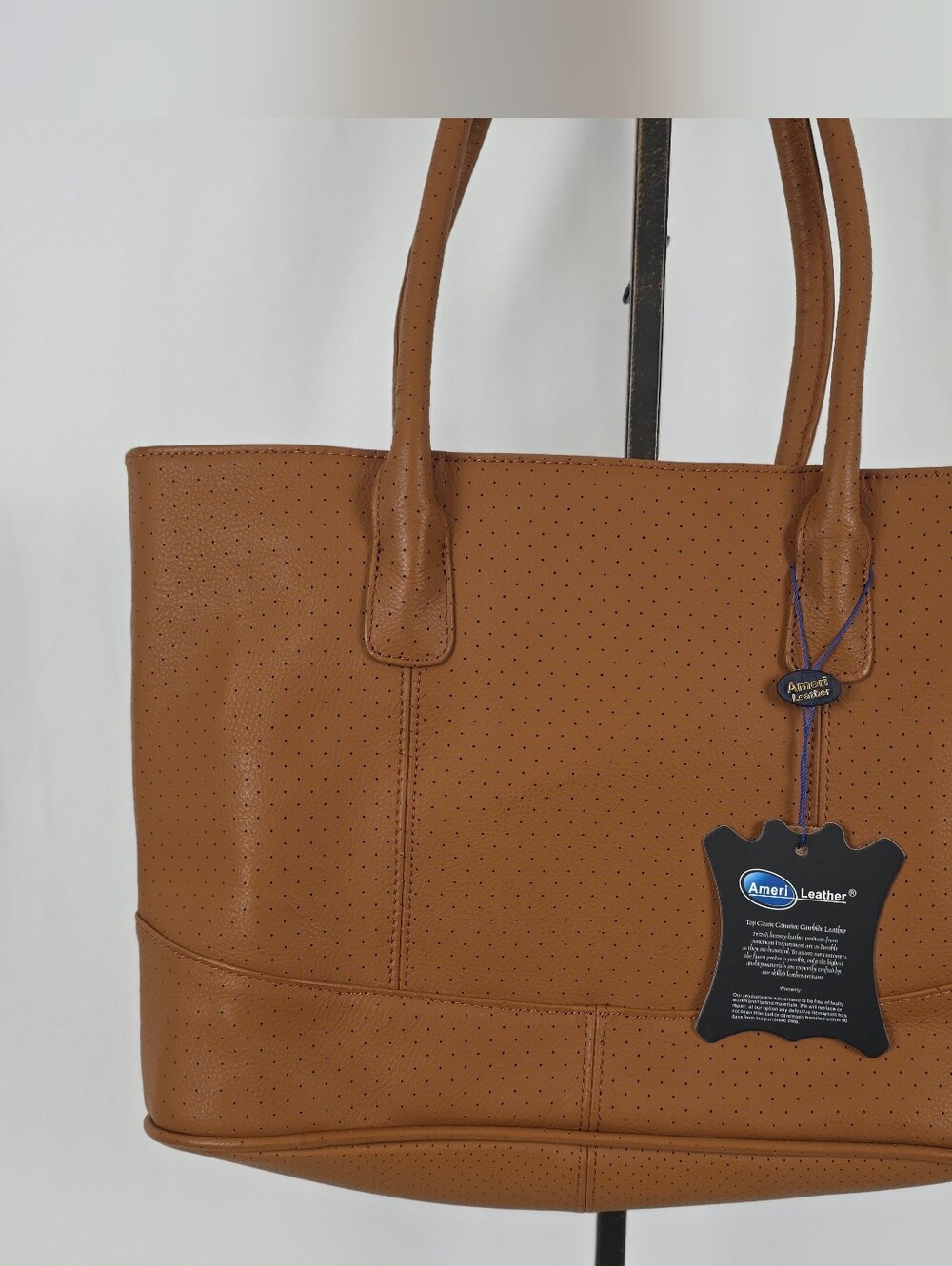 Women's AmeriLeather Tan Tote Bag NEW